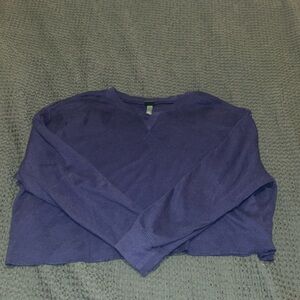 Wild Fable Waffle Cropped Top